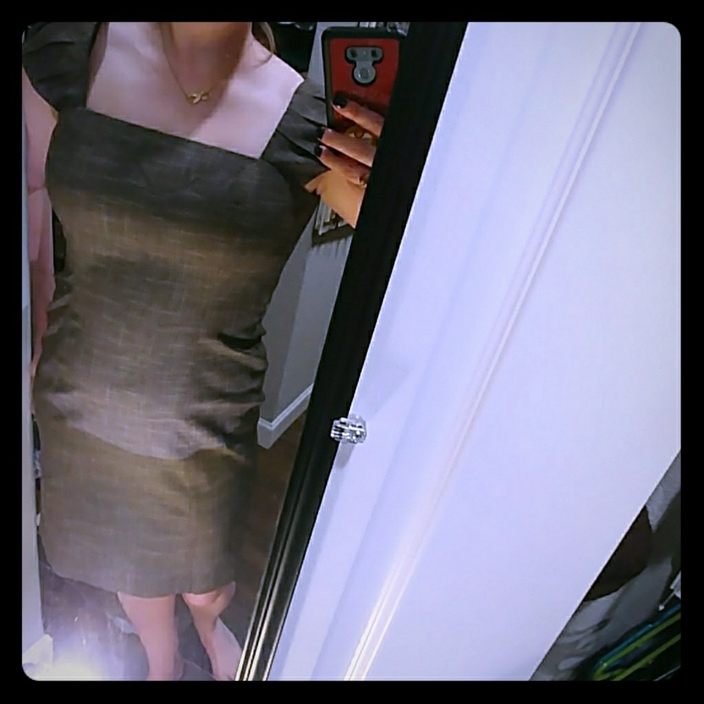 Antonio Melani square neck professional dress